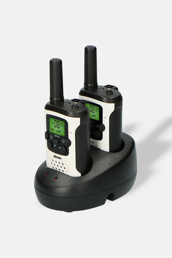 Alecto Fr115rd - Lot De Deux Talkie-walkies Pour Enfants, Portée Jusqu'à 7  Kilomètres, Rouge/noir à Prix Carrefour