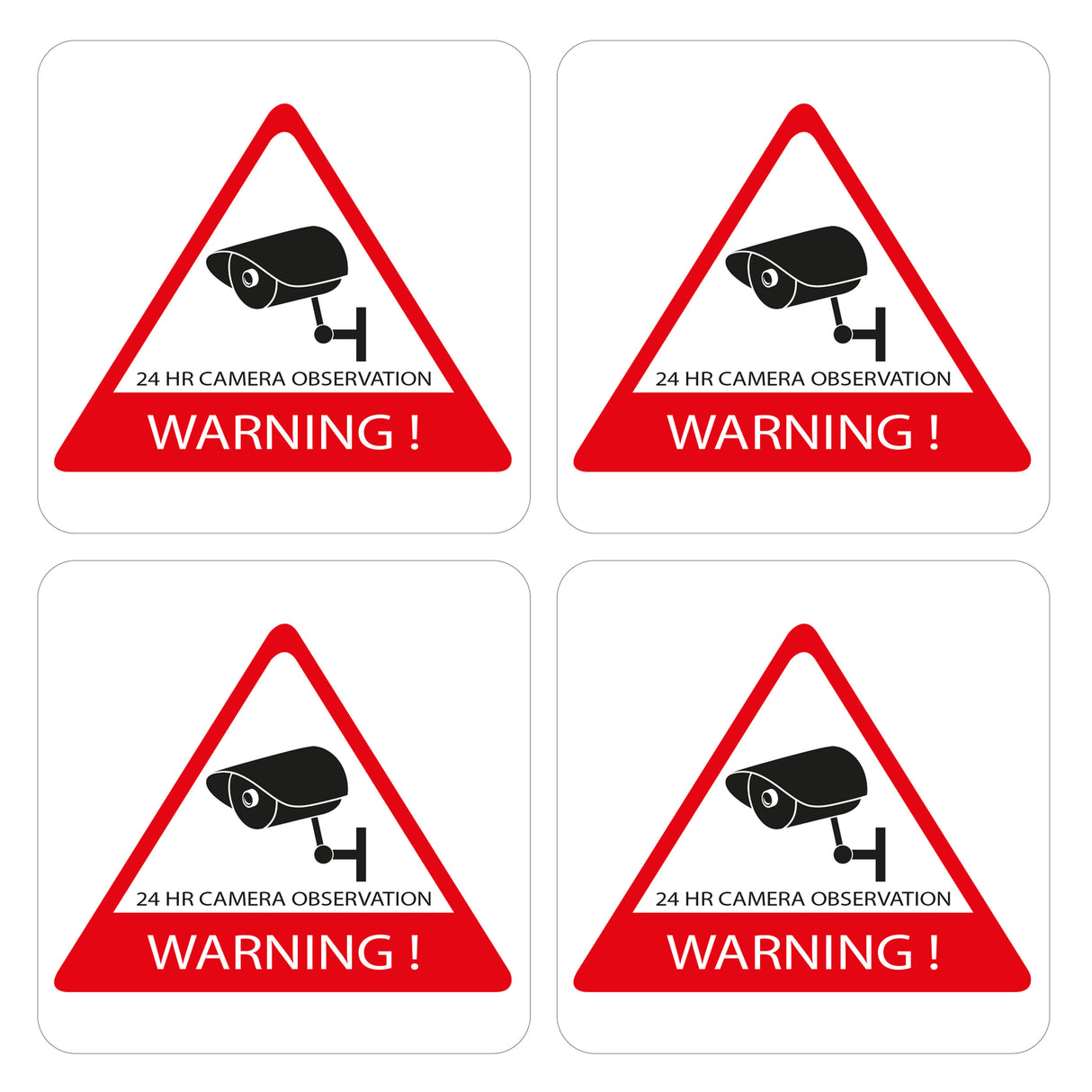 Alecto AWS-05 - Window stickers camera surveillance, 5x