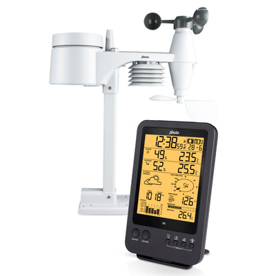 Alecto WS-4700 - Professional weather station with wireless sensor, black