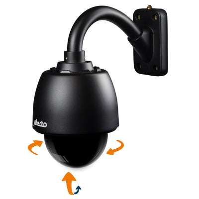 Alecto DVC-255IP - Remote controlled outdoor Wi-Fi camera - Black