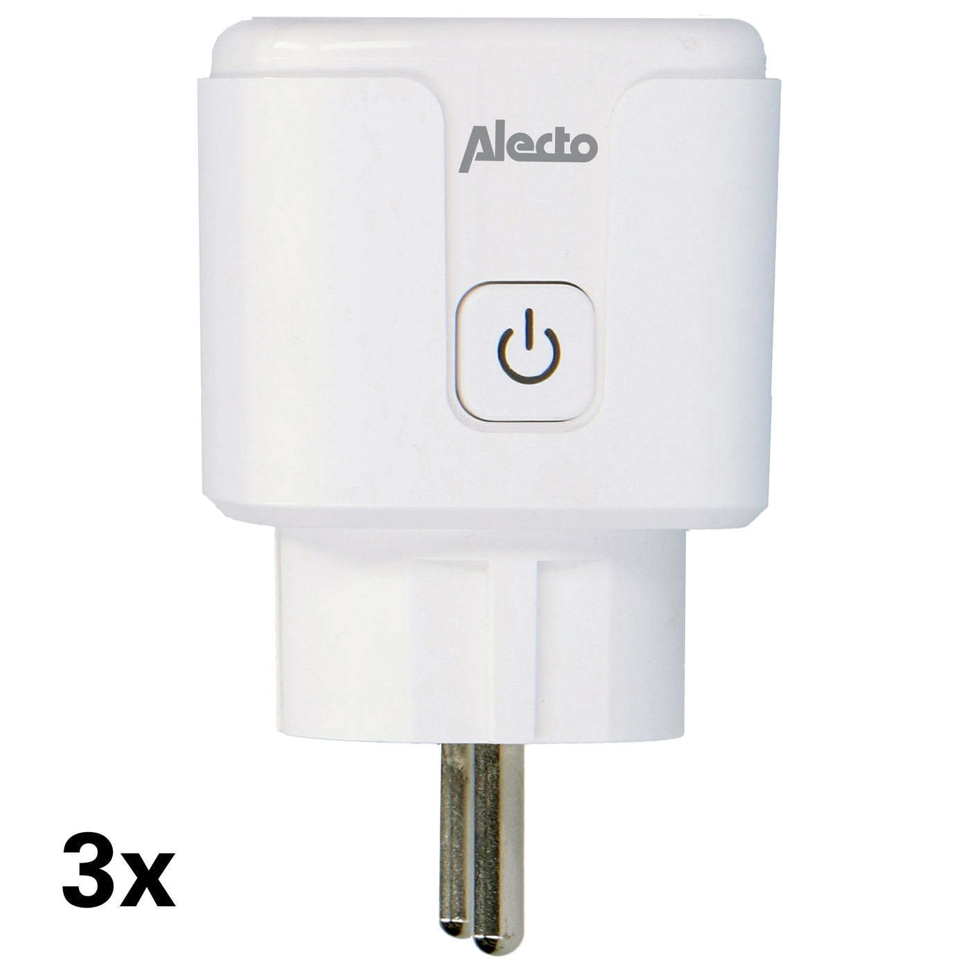 Alecto SMART-PLUG10 - Smart Wi-Fi plug, 16A, 3680W, 3 pack