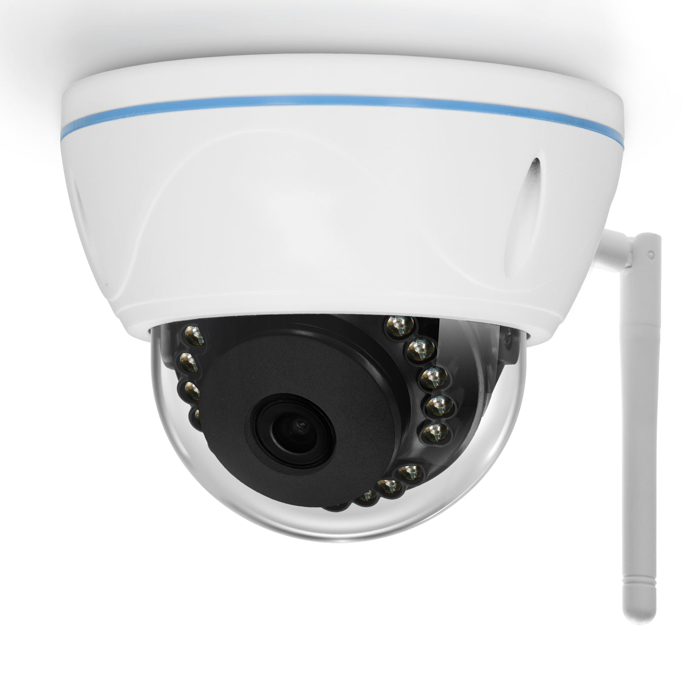 Alecto DVC136IP - Outdoor Wi-Fi dome camera - White