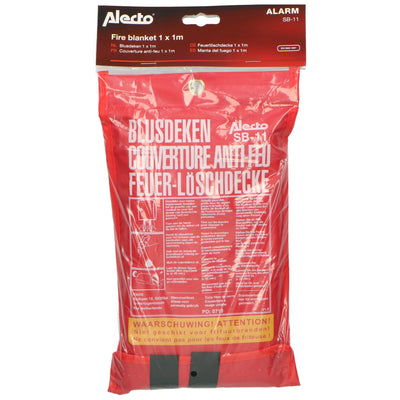 Alecto SB-11 - Fire blanket 100 x 100 cm