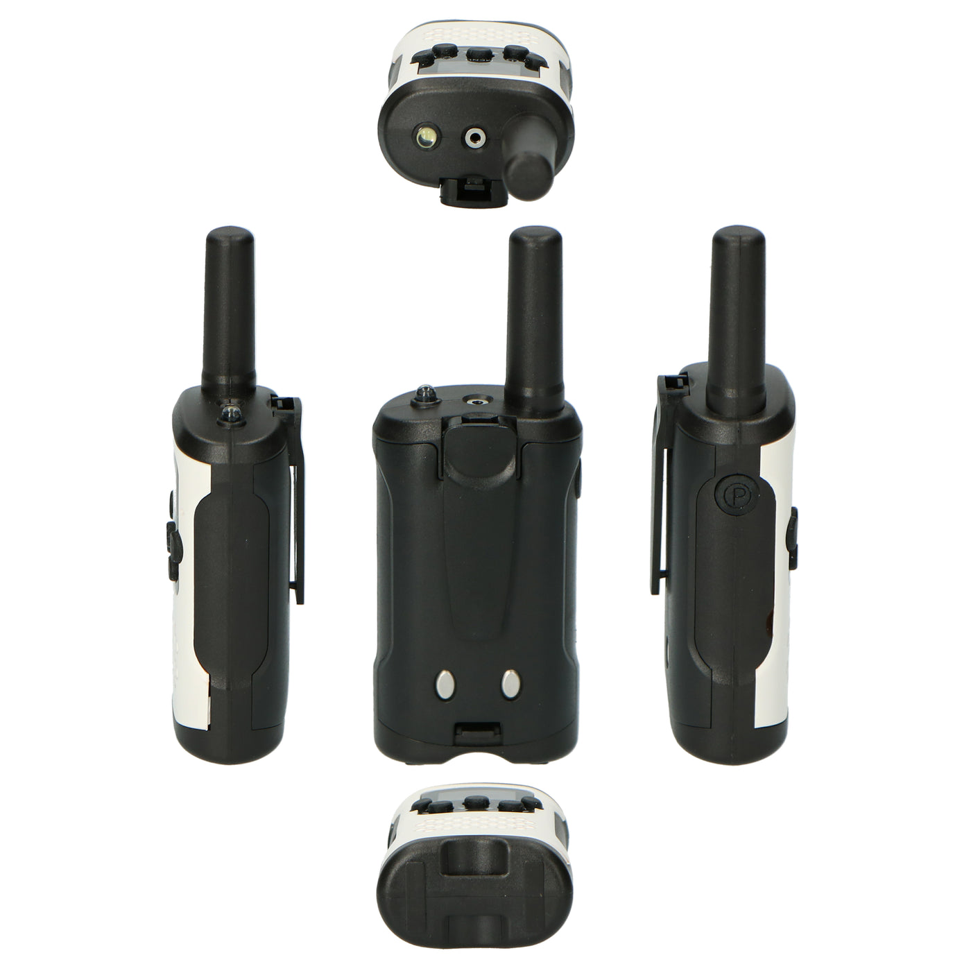 Alecto FR-175 - Set of two Two-Way radios, 7 km range, white/black
