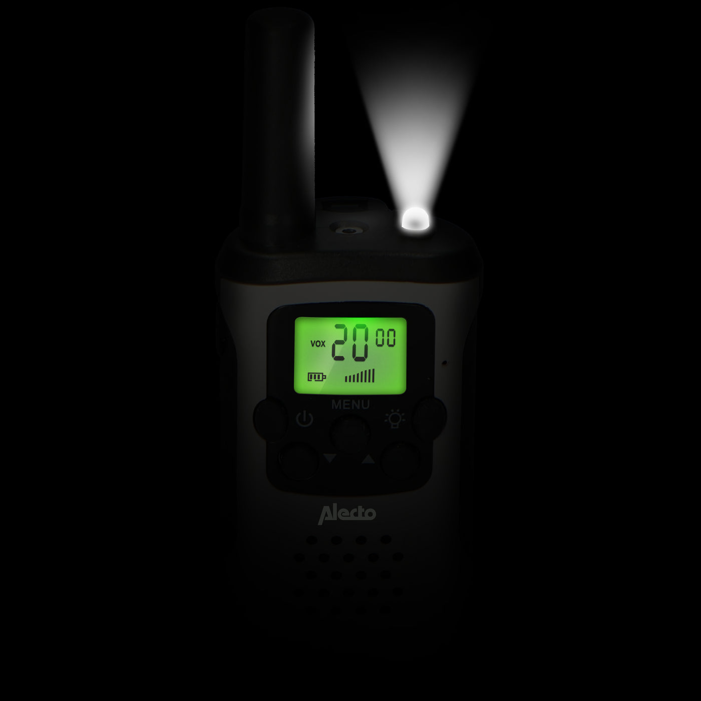 Alecto FR-175 - Set of two Two-Way radios, 7 km range, white/black