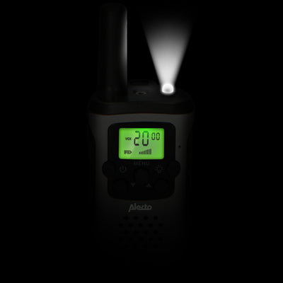 Alecto FR-175 - Set of two Two-Way radios, 7 km range, white/black