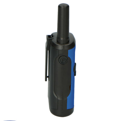 Alecto FR-115BW - Set of two Two-Way radios for children, range up to 7 kilometers, blue/black