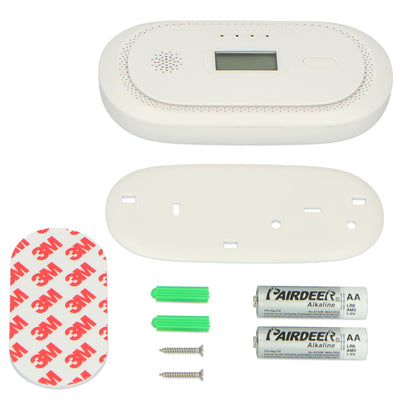 Alecto COA2650 - Carbon monoxide alarm with 10 year sensor runtime and display (successor COA-26)