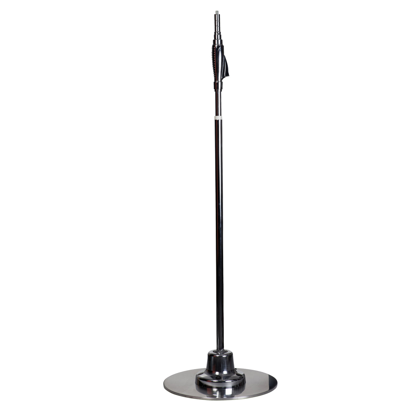 Alecto MS-350 - Retro microphone stand, chrome