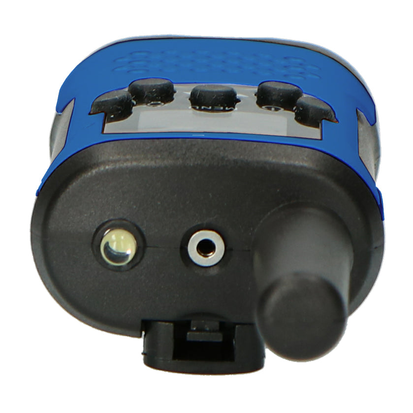 Alecto FR-115BW - Set of two Two-Way radios for children, range up to 7 kilometers, blue/black