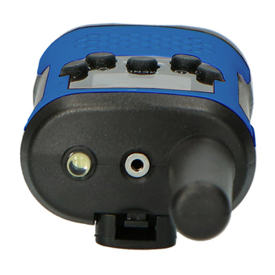 Alecto FR-115BW - Set of two Two-Way radios for children, range up to 7 kilometers, blue/black
