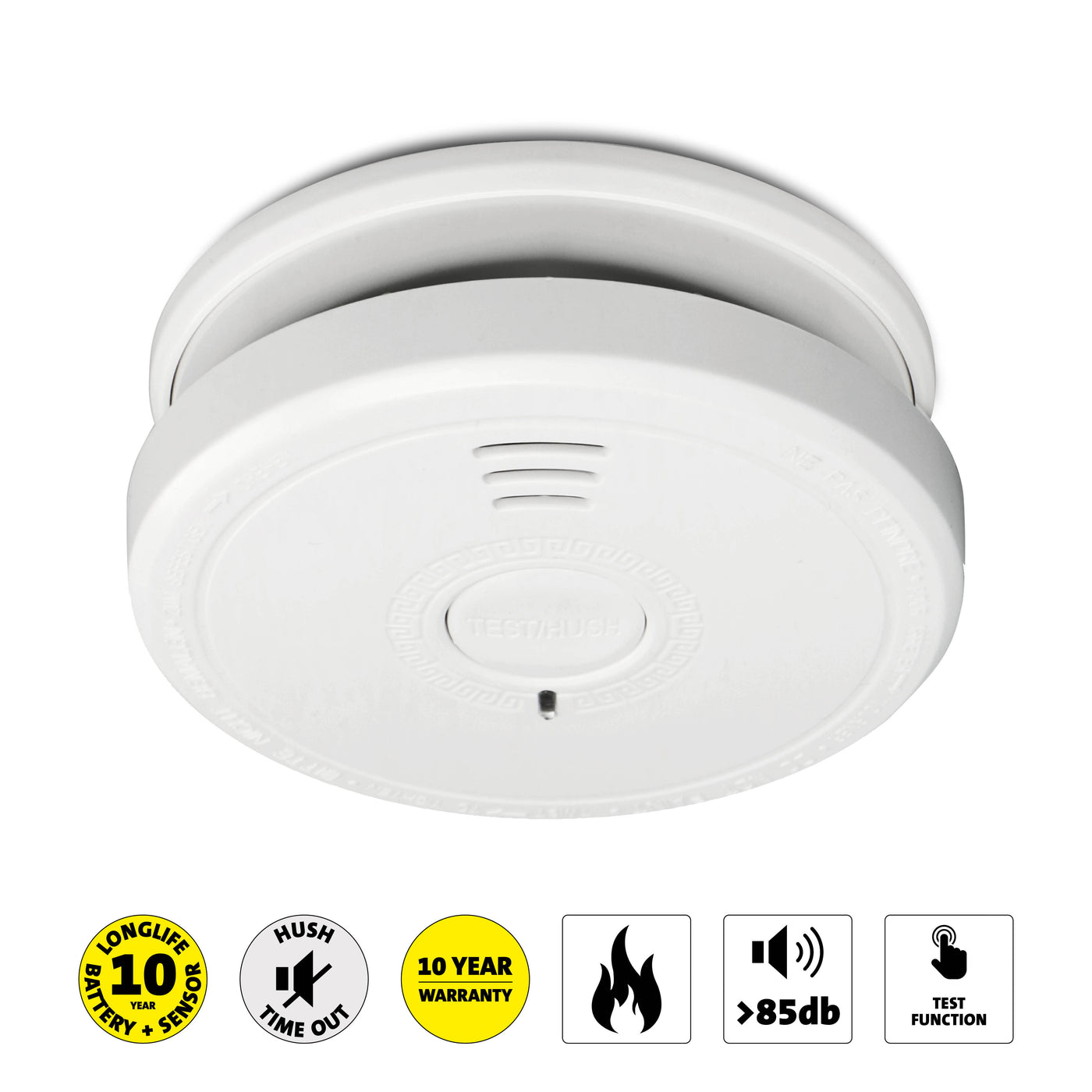 Alecto BPB17 - Fire safety kit with 1 smoke detector and 1 carbon monoxide alarm