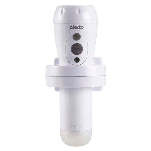 Alecto ATL-110 - Rechargeable LED flashlight / automatic LED night light, white