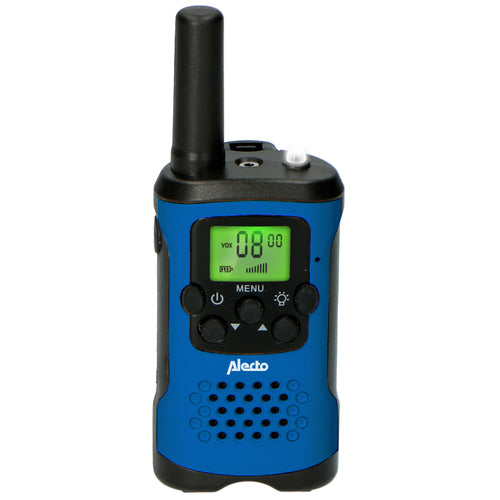 Alecto FR-175BW - Set of two Two-Way radios, range up to 7 kilometers, blue/black