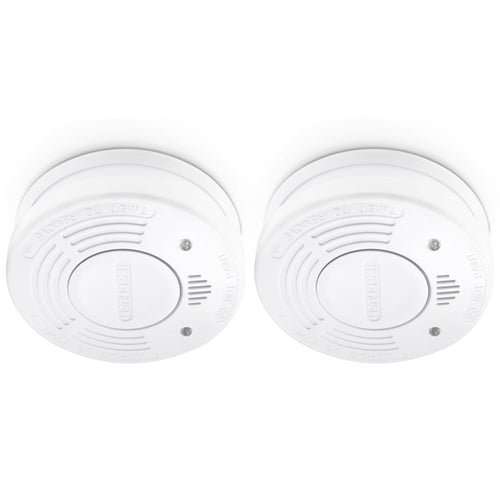 Alecto SA-110 DUO - Smoke detector with 10 year battery and sensor runtime, 2 pack