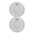 Alecto SD110 2X - Stand-Alone Smoke Alarm – 1 Year Battery – White – 2 pcs