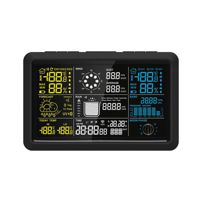 Alecto WS5100 - Professioneel 6-in-1 Wi-Fi weerstation met gratis SmartLife App