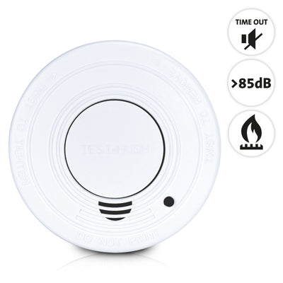 Alecto SCA-02 - Set of smoke detector and carbon monoxide detector, white