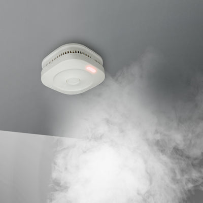 Alecto SA211 - Smoke detector with 10 years battery and sensor runtime, white