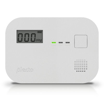 Alecto COA3910 - Carbon monoxide alarm with 10 year sensor runtime and display