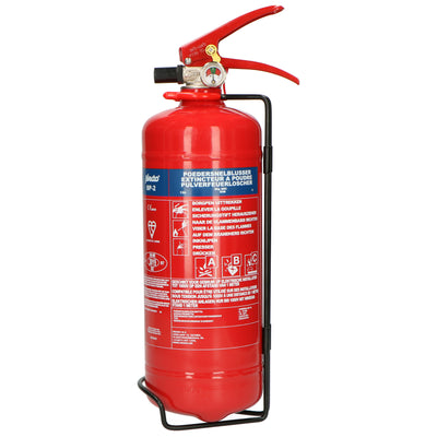 Alecto BP2 - Fire extinguisher powder 2 kilogram