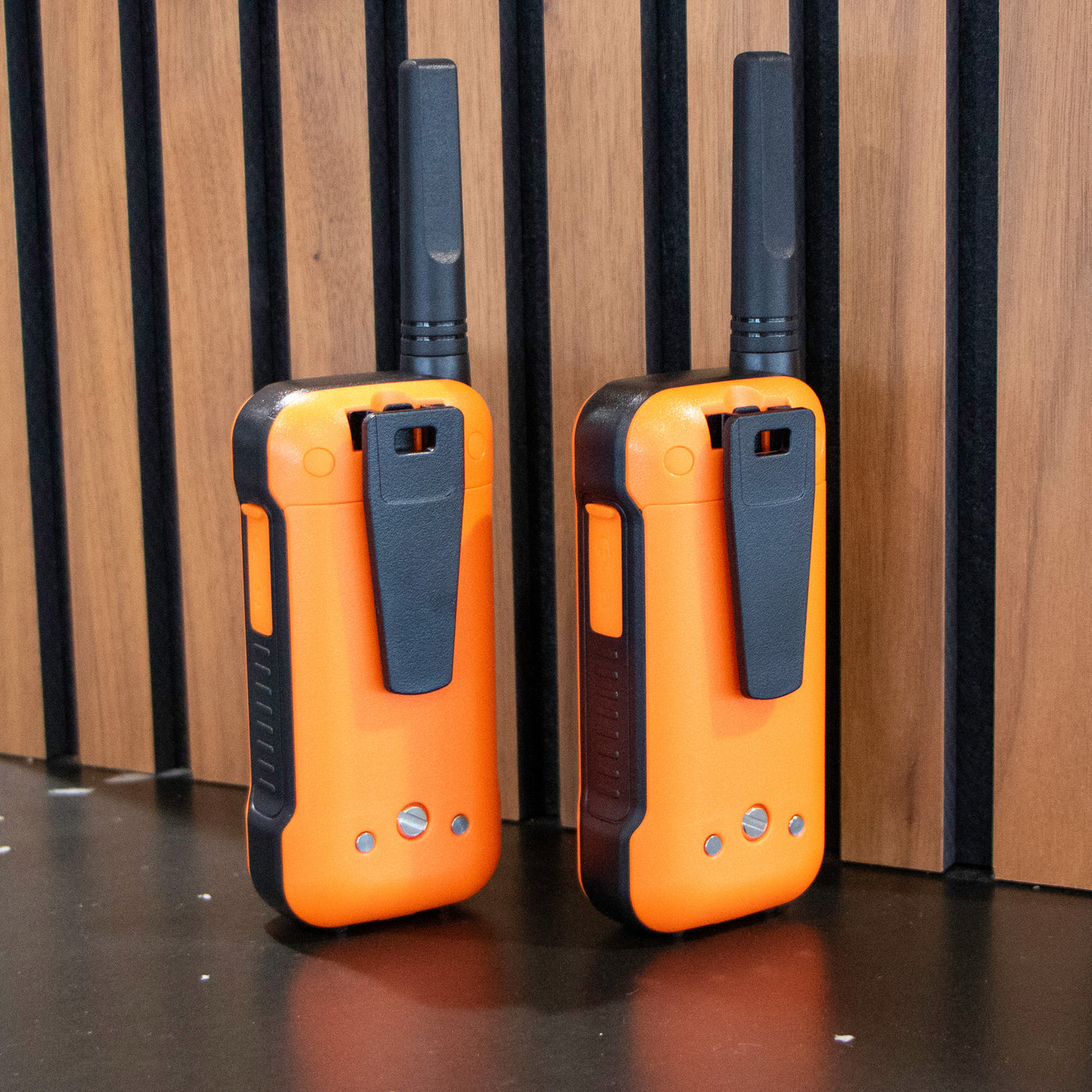 Alecto FR300OE - Ruggedized Two-Way radio, range up to 10 kilometers, orange/black