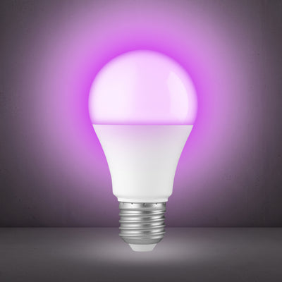 Alecto SMARTBULB10 - Smart LED colour lamp with Wi-Fi, E27, 9W