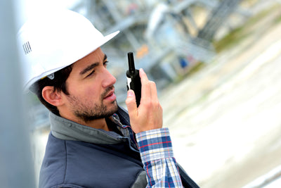 Alecto FR-175 - Set of two Two-Way radios, 7 km range, white/black