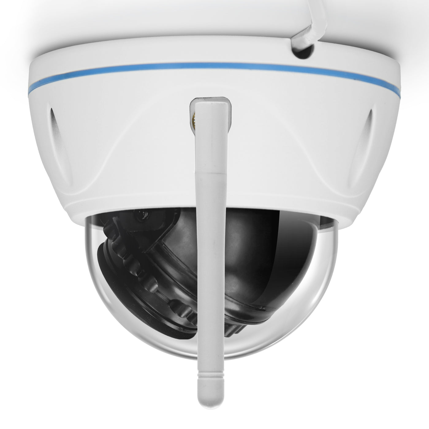 Alecto DVC136IP - Outdoor Wi-Fi dome camera - White