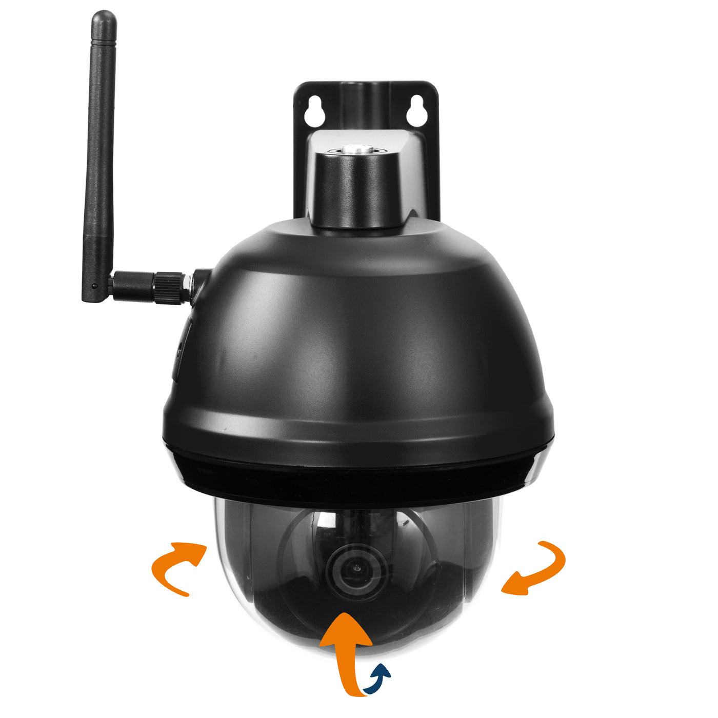 Alecto DVC266IP - Remote controlled outdoor Wi-Fi camera - Black