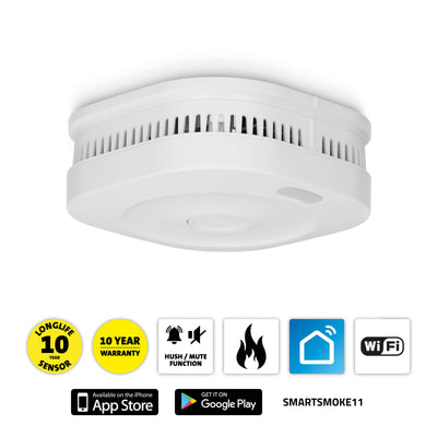 Alecto SMARTSMOKE11 - Wi-Fi Smart smoke detector