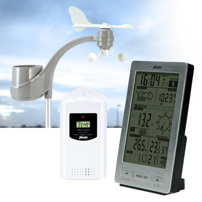 Alecto WS-3300 - Weather station with wireless sensor, silver