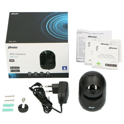 Alecto DVC-155+ - Indoor Wi-Fi camera - Black