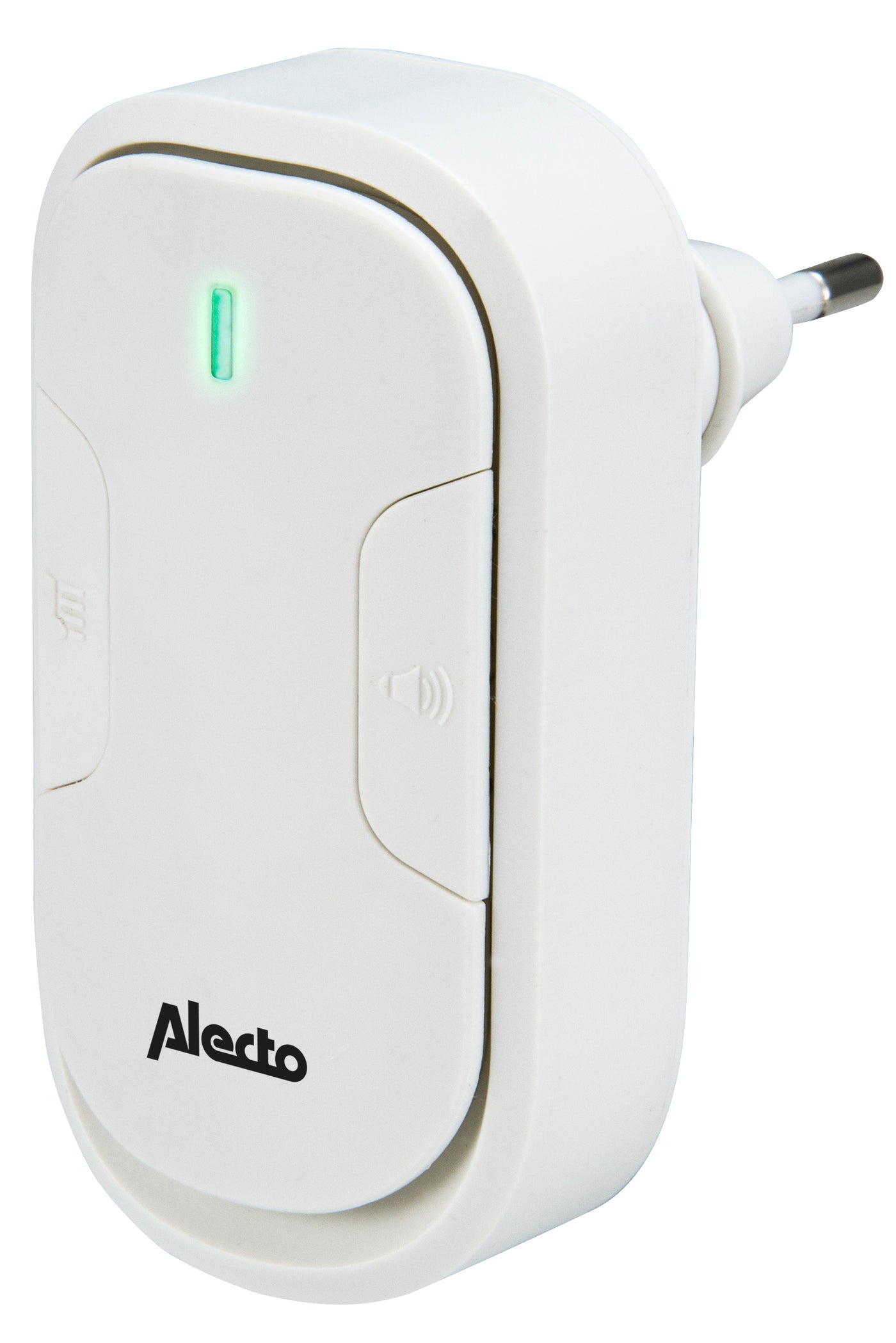 Alecto DVC-25 - Additional doorbell for the DVC-1000, white