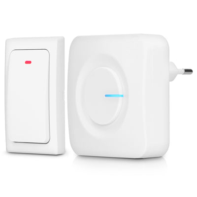 Alecto ADB30WT - Self-powered wireless doorbell, white