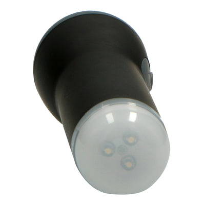 Alecto ATL-110ZT - Rechargeable LED flashlight / automatic LED night light, black