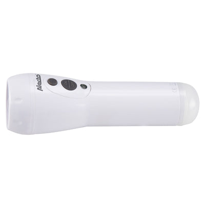 Alecto ATL-110 - Rechargeable LED flashlight / automatic LED night light, white