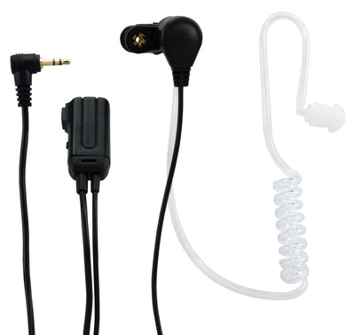 Alecto FRH-10 - Airtube headset Two-Way radio, black