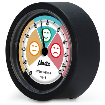 Alecto WS-05 - Analog hygrometer, black