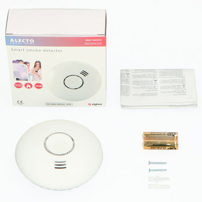 Alecto SMART-SMOKE10 SET 2 - Starter set Zigbee smart bridge with 4 Zigbee smart smoke detectors