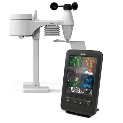 Alecto WS-4900 - Professional weather station with wireless sensor, black