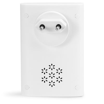 Alecto ADB-19 - Wireless doorbell with flashing light, white
